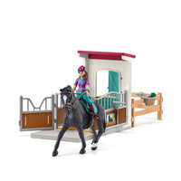 Schleich Horse Club Pferdebox con Lisa & Storm 42709