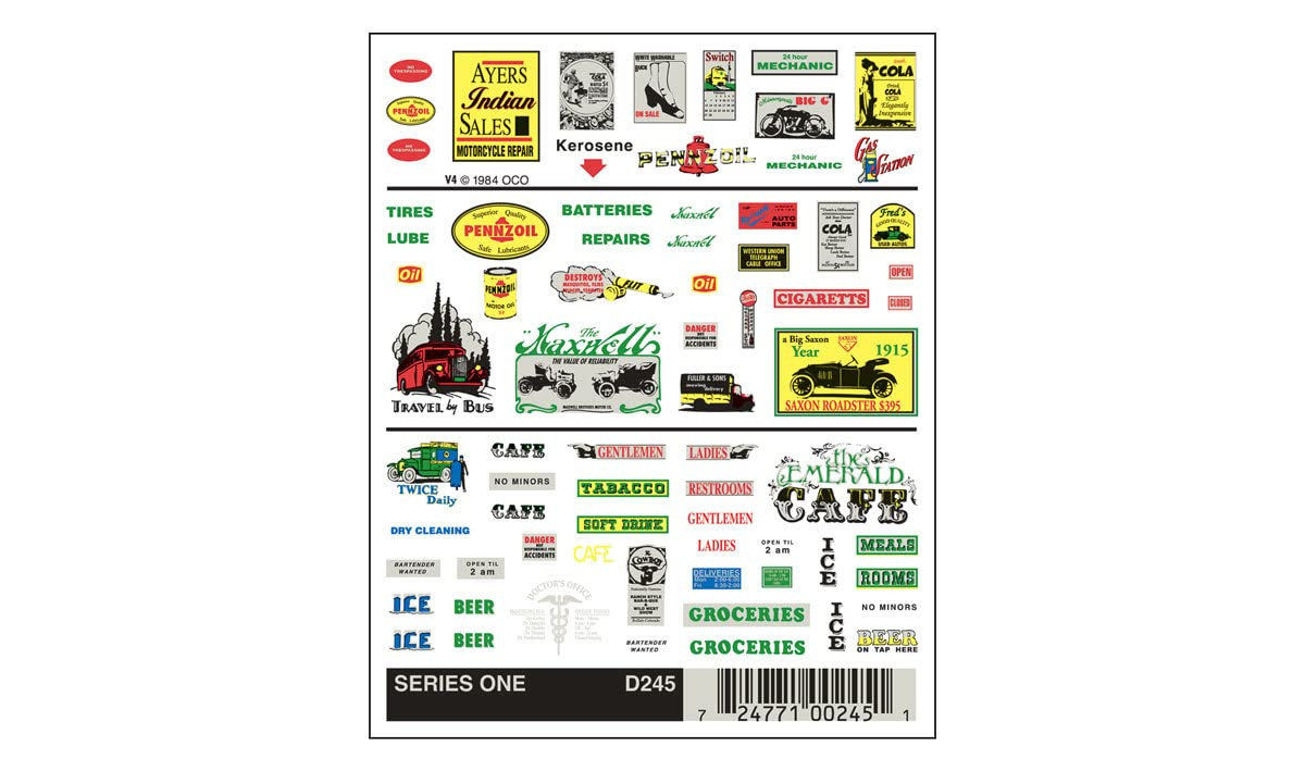 Dry Transfer, Railroad Advertisement