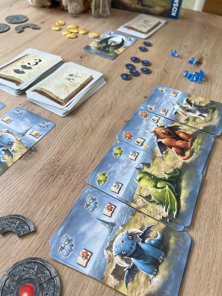 Thames & Kosmos Dragonkeepers, Exciting Card Games for Adults and Kids, Strategi