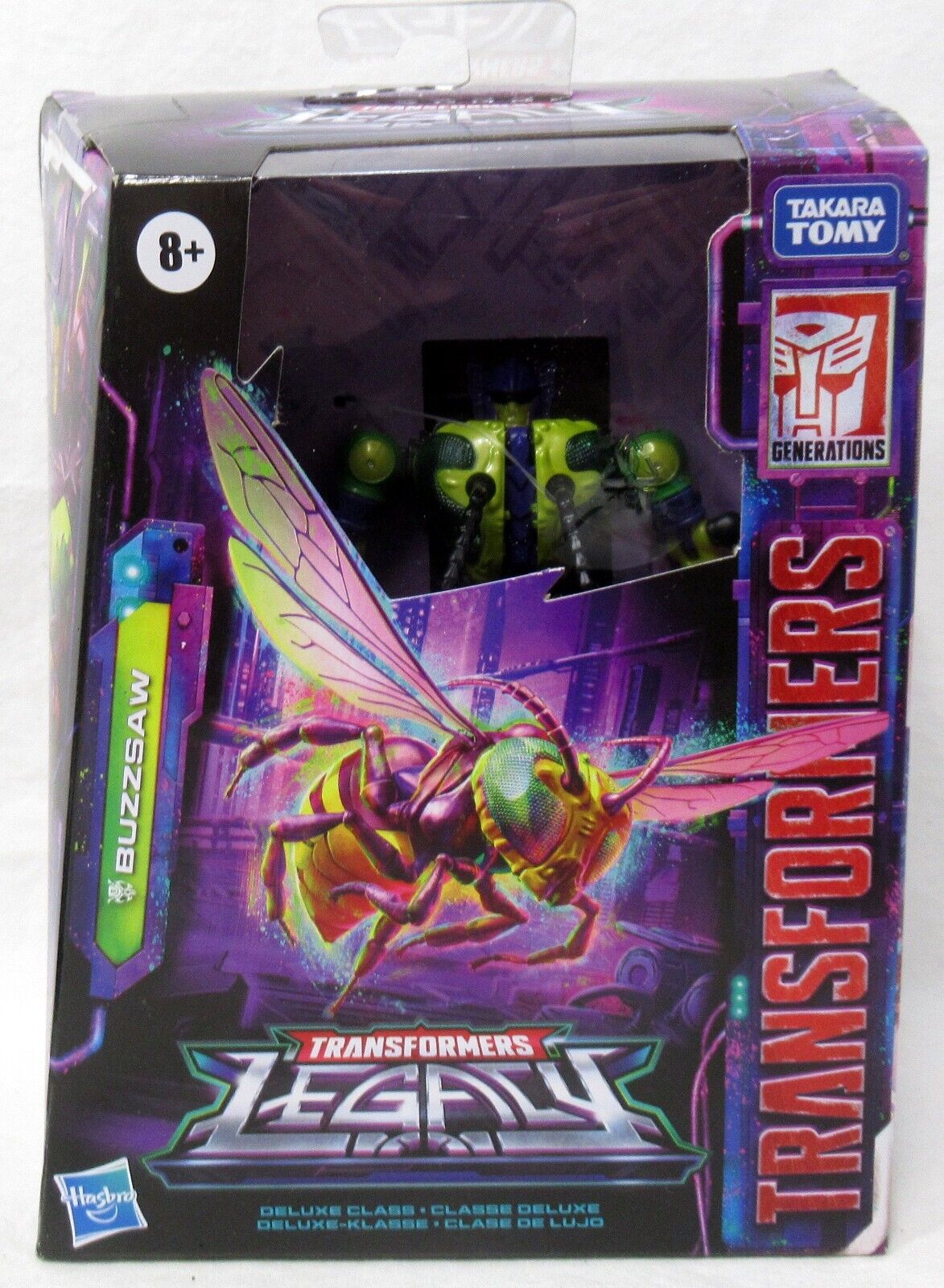 Hasbro Transformers Legacy Deluxe Class Buzzsaw Nuovo Sigillato