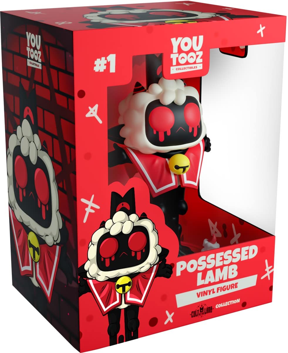 Youtooz Cult of The Lamb Vinyl 5" Possessed Lamb Figure
