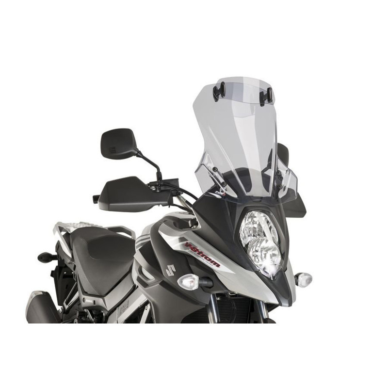 CUPOLINO T-VISIERA PUIG PER SUZUKI DL V-STROM 650 XT EXPLORER 2025 FUME CHIARO