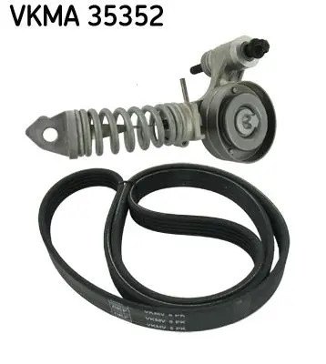 Kit cinghia trapezoidale multirighe VKMA 35352 SKF per OPEL ASTRA J GTC ASTRA J