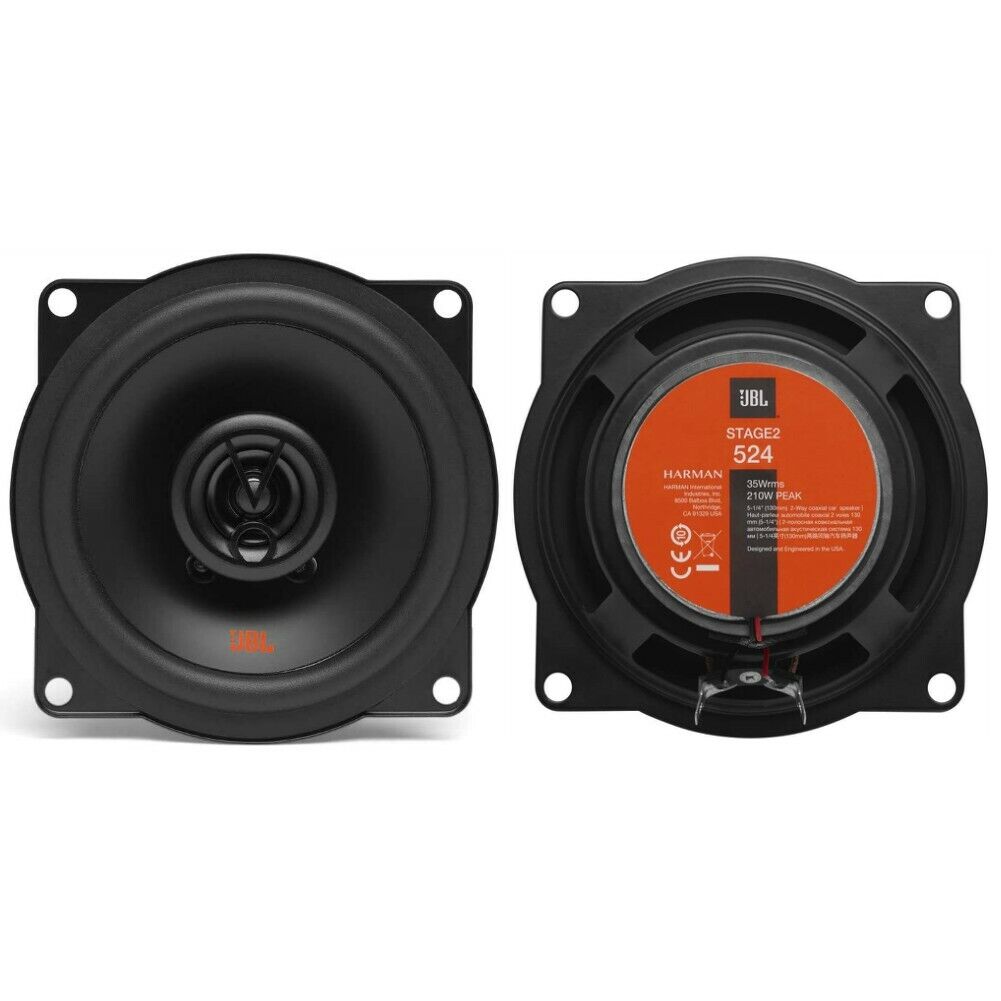 2 ALTOPARLANTI JBL STAGE2 524 2 vie 130 mm 4 ohm 90 db predisposizione auto spl