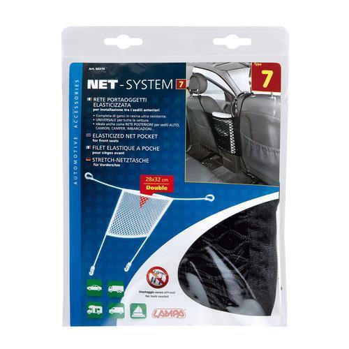 60270 NET-SYSTEM-7 TASCA A RETE ELASTICIZZATA - 28X32 cm  LAMPA
