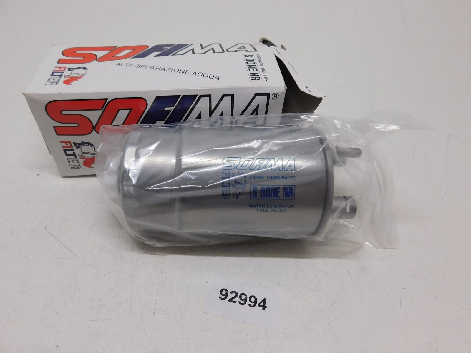 FILTRO CARBURANTE FUEL FILTER FOFIMA PER FIAT DOBLO GRANDE PUNTO QUBO 77363804