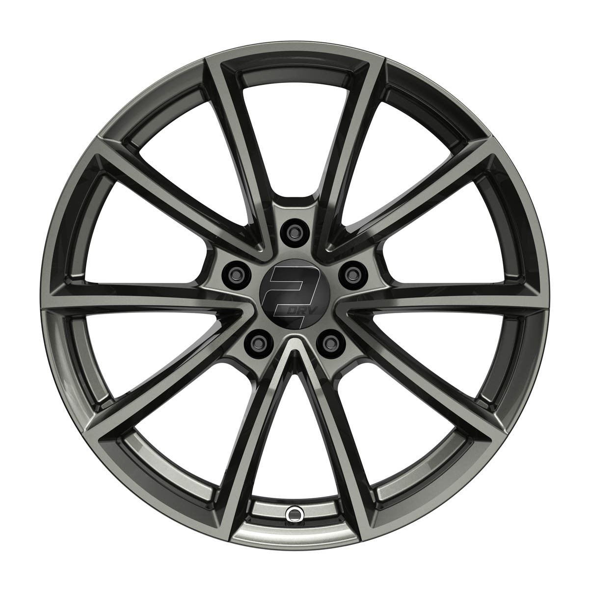 UN cerchio in lega WH28 2DRV 8.0 x19 5/120 ET 42 Grigio canna di fucile scuro