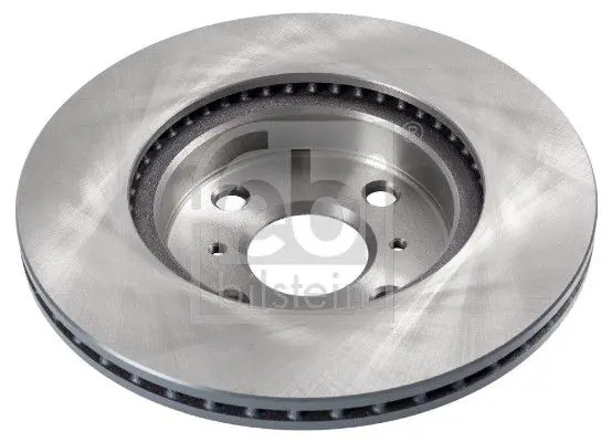 2x Disco freno Assale anteriore ventilazione interna 108587 FEBI BILSTEIN