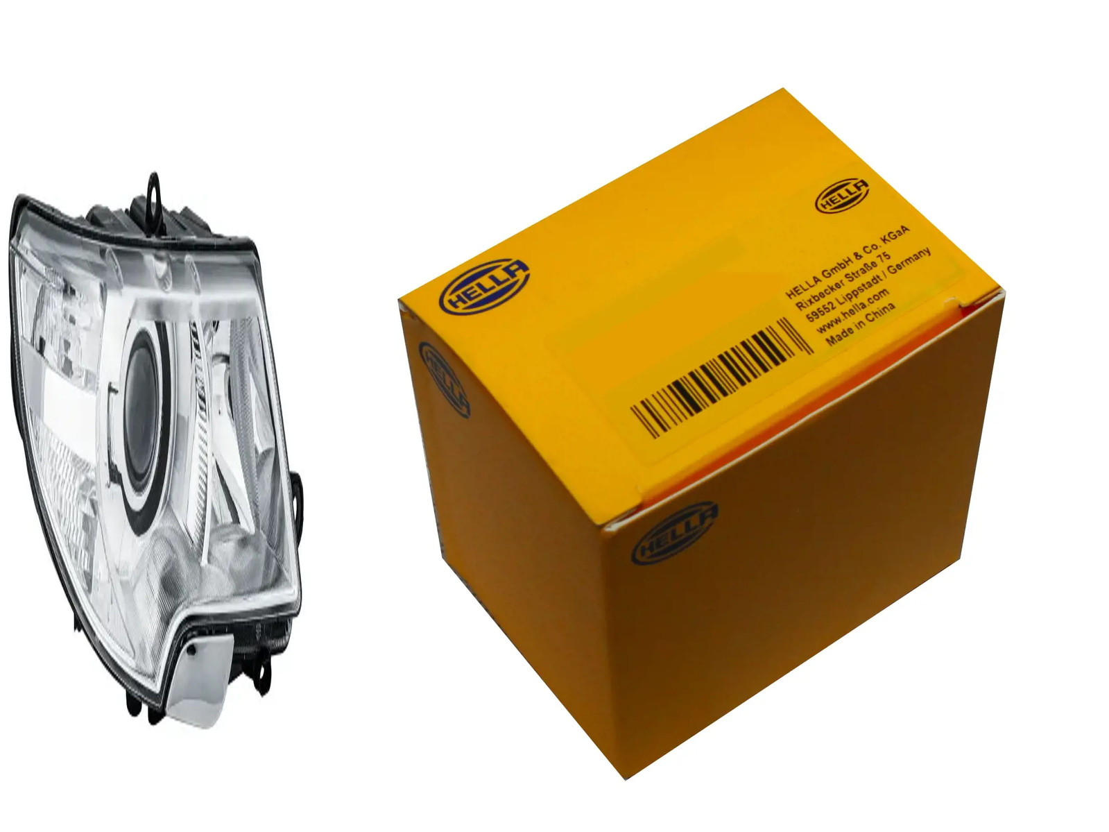 2x Fari HELLA S+D per SKODA SUPERB 2, SUPERB II, SUPERB Kombi