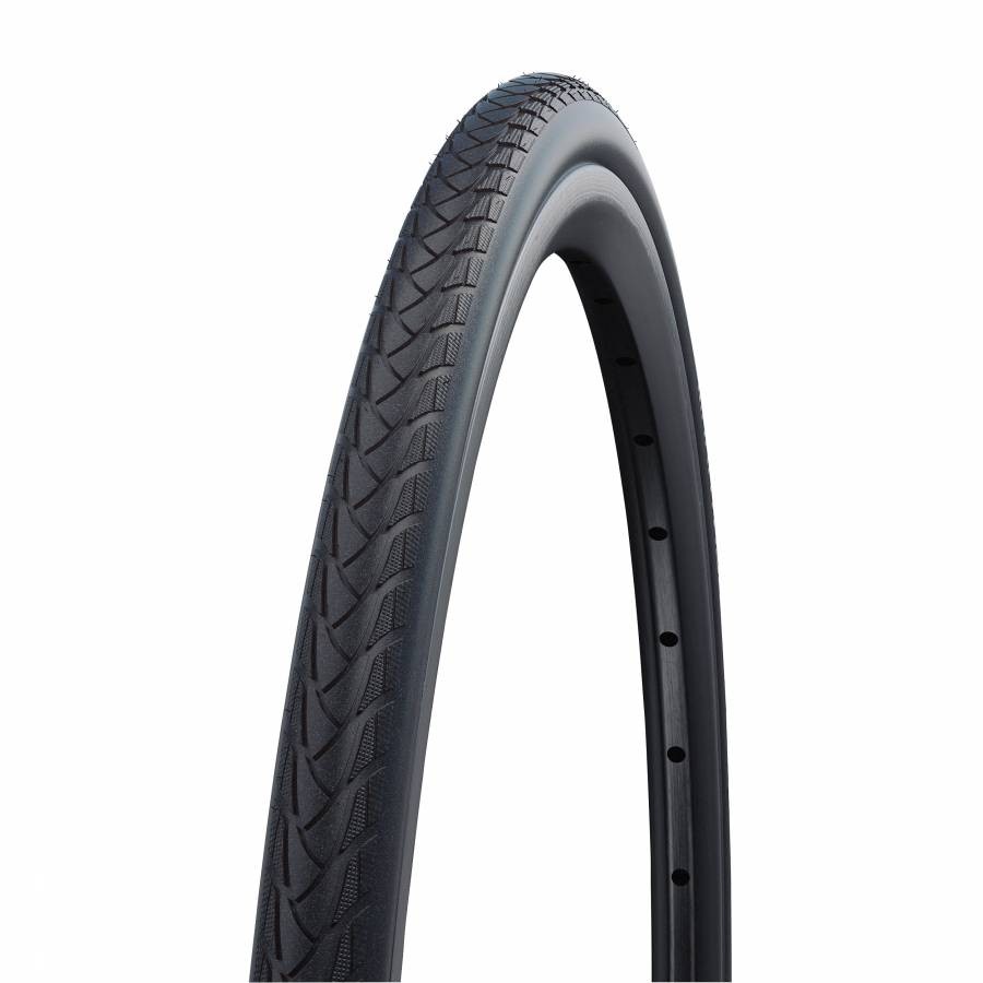 Pneumatico city - 24 x 1 3-8 schwalbe marathon nero tr (37-540)