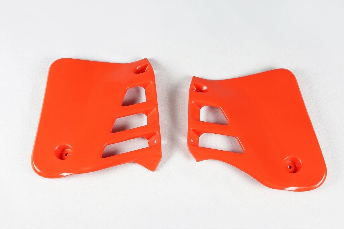 Convogliatori radiatori rossi per honda cr 125 1985 al 1988