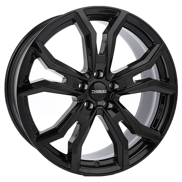 CERCHIO IN LEGA DEZENT TV BLACK PER FORD MUSTANG MACH-E GT 7X19 5X108 BLACK 1XQ