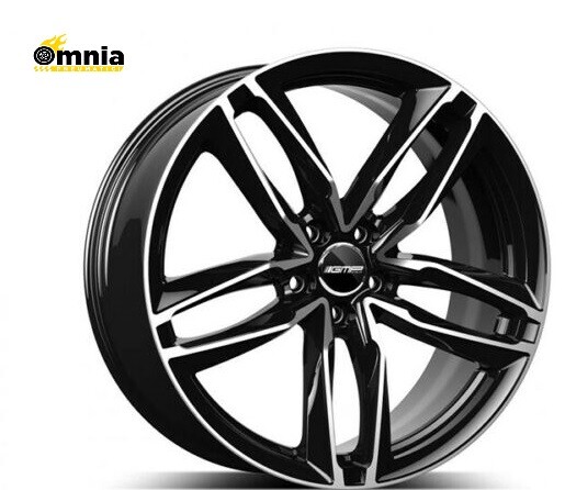 Cerchi in lega GMP ATOM Volkswagen VW Tiguan (II) R-Line 8.5x 19 5x112 Black eb9
