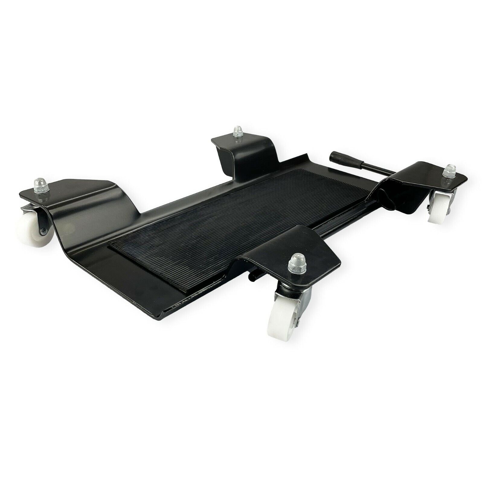 CARRELLO SPOSTA MOTO CAVALLETTO PEDANA SCOOTER UNIVERSALE RUOTE GARAGE OFFICINA