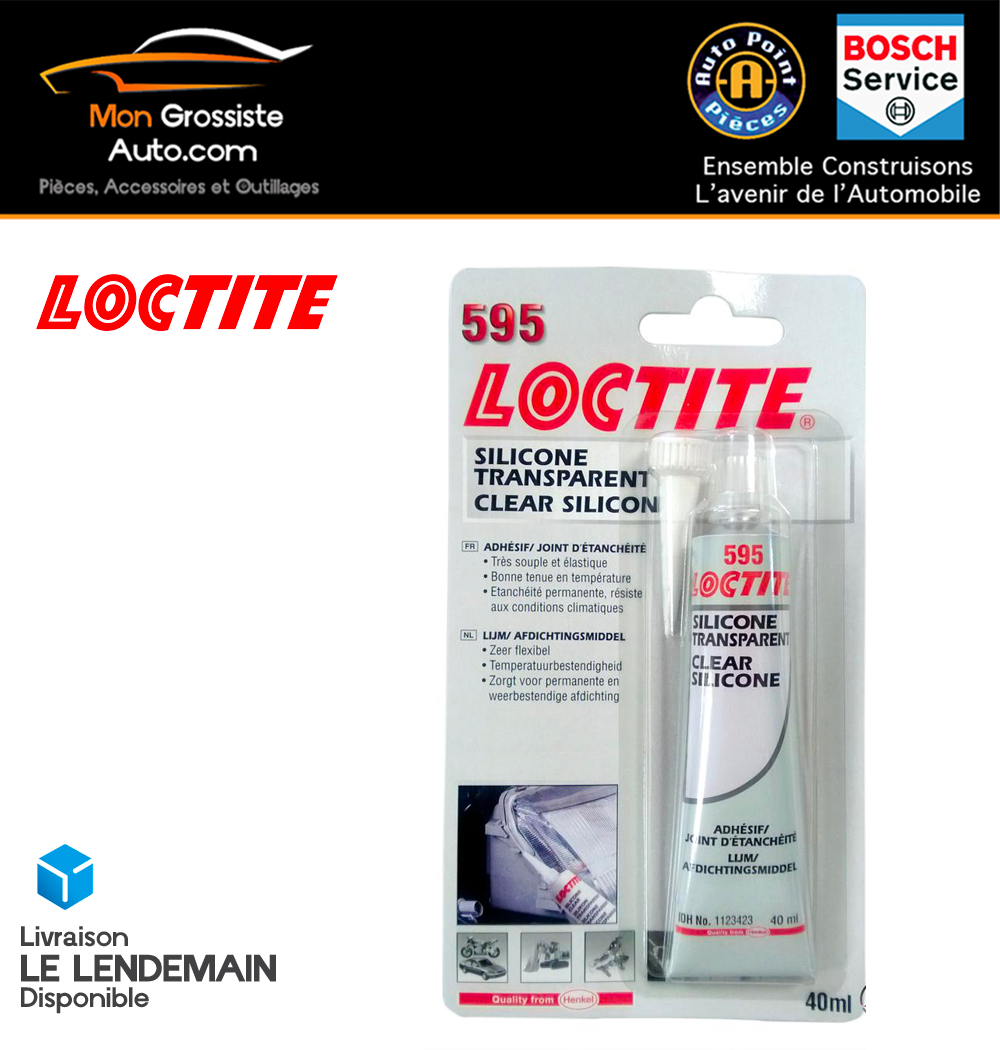 Loctite Si 595 Guarnizione di Tenuta Trasparente 40 ML