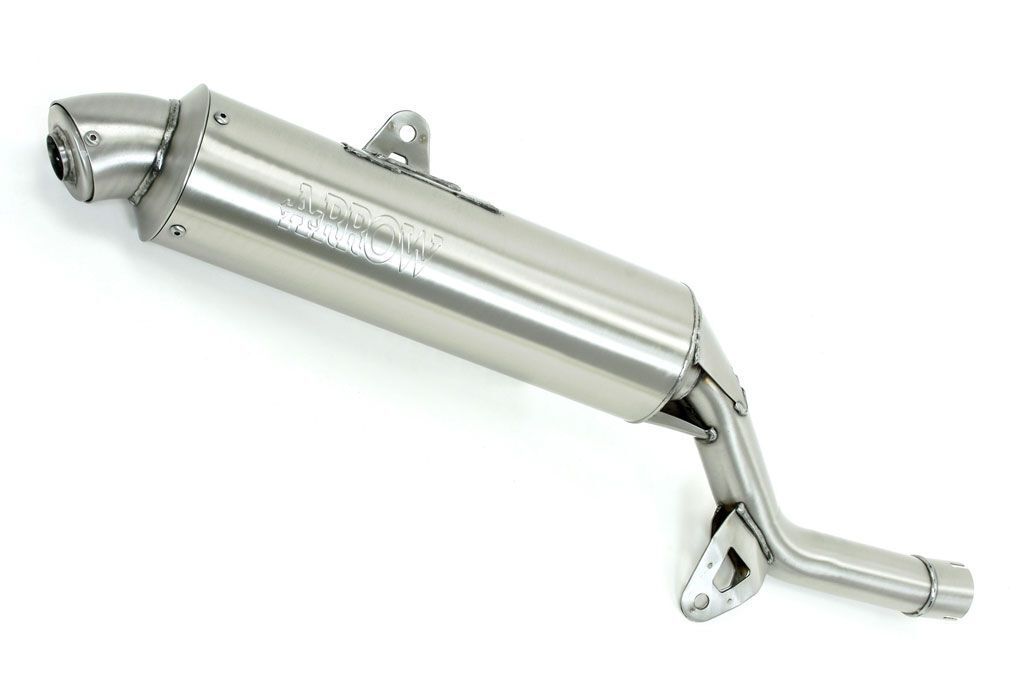 72006PD - Terminale Scarico Arrow Paris-Dakar Replica Inox Honda XR 600 R