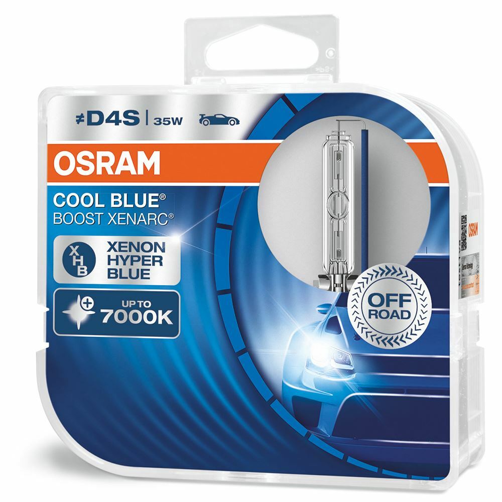 Osram 66440CBB-HCB D4S XENARC Xenon Cool Blue Boost Hyper Blue up to 7000K