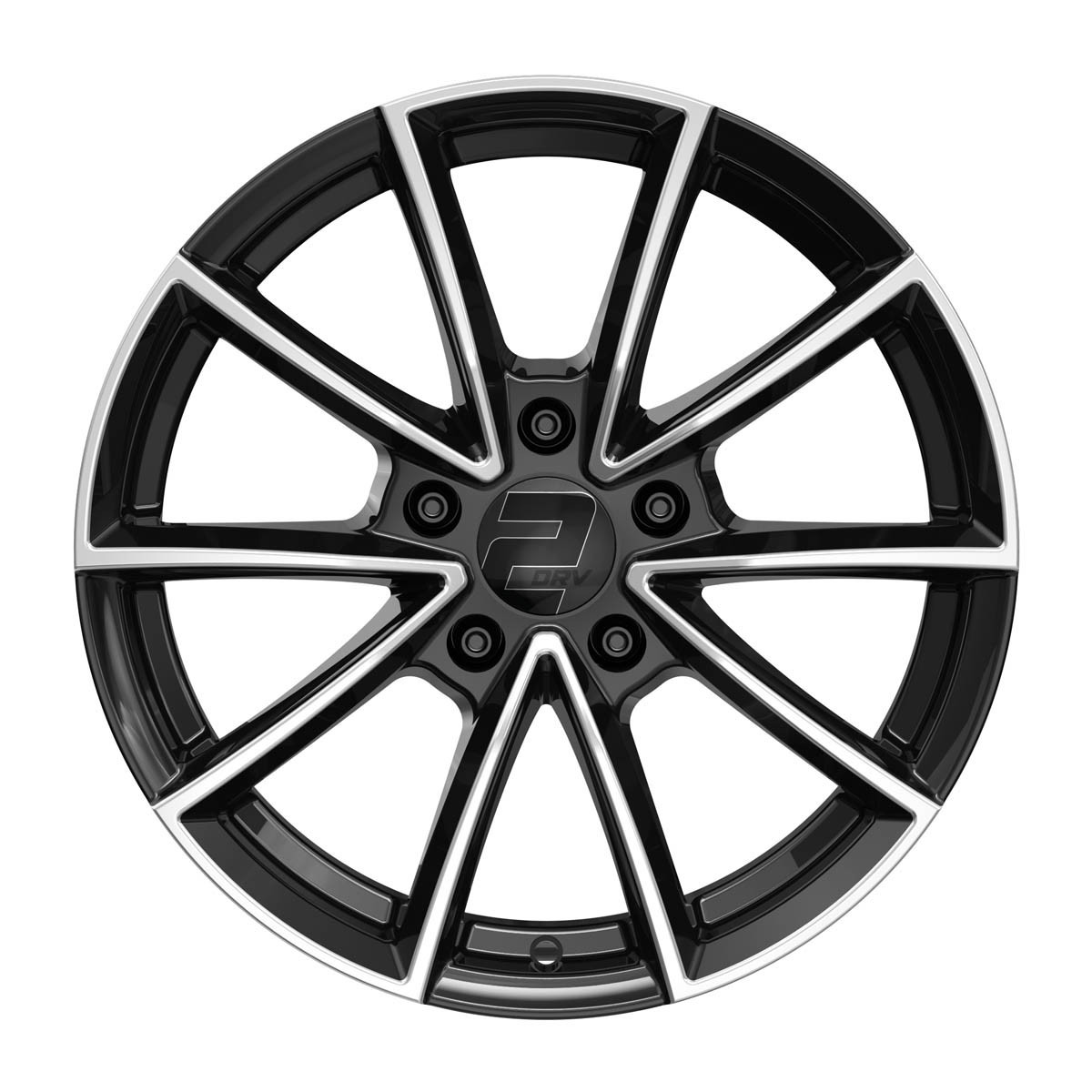 UN cerchio in lega WH28 2DRV 8.0 x19 5/114,3 ET 40 Nero completamente lavorato