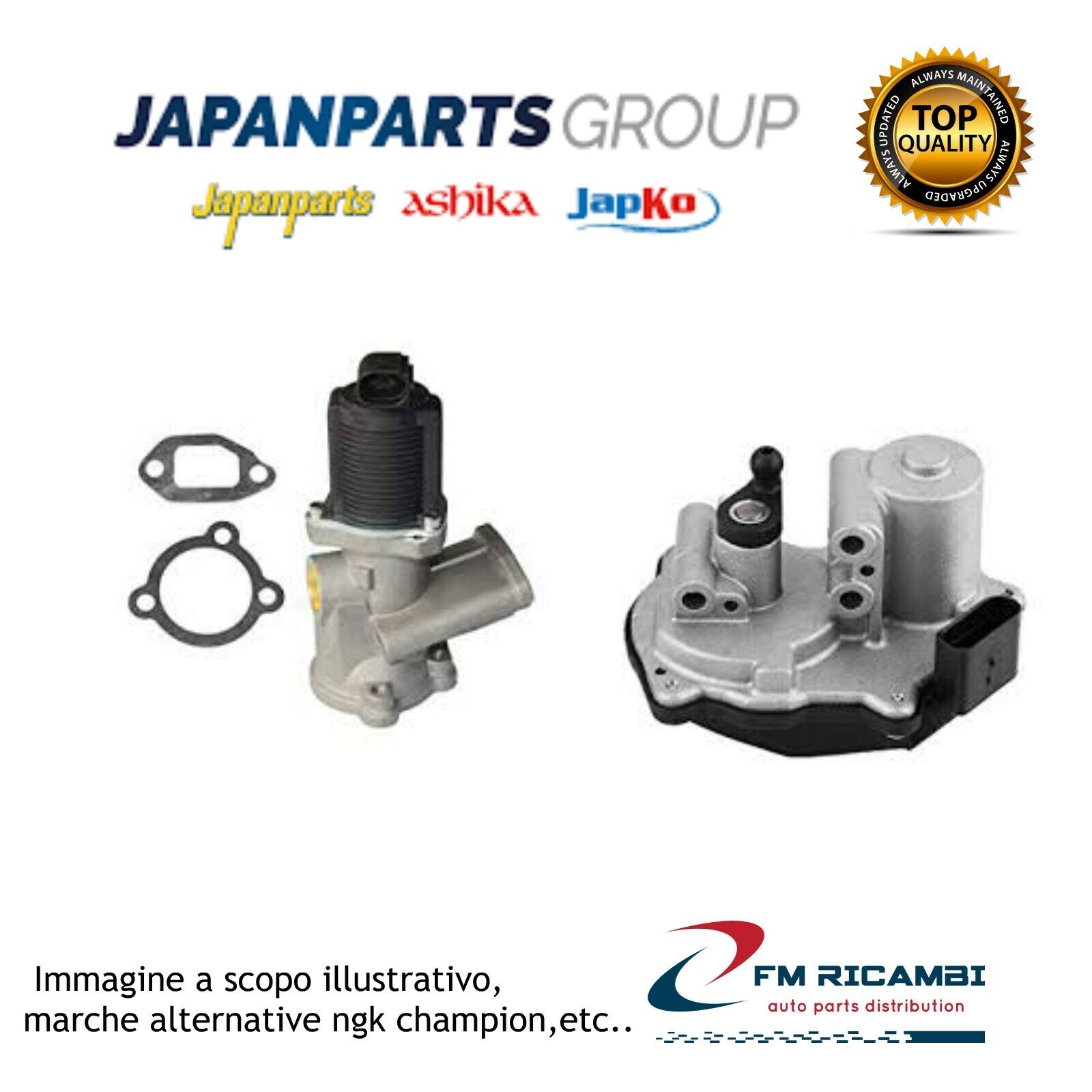 EGR-0103 JAPANPARTS Valvola EGR BMW 1 (E81) 116