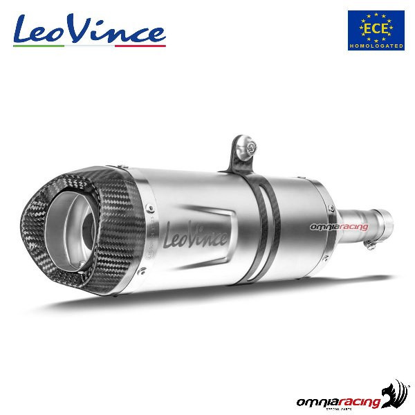 Terminale di scarico LeoVince LV One Evo omologato in per Benelli TRK502 17>20