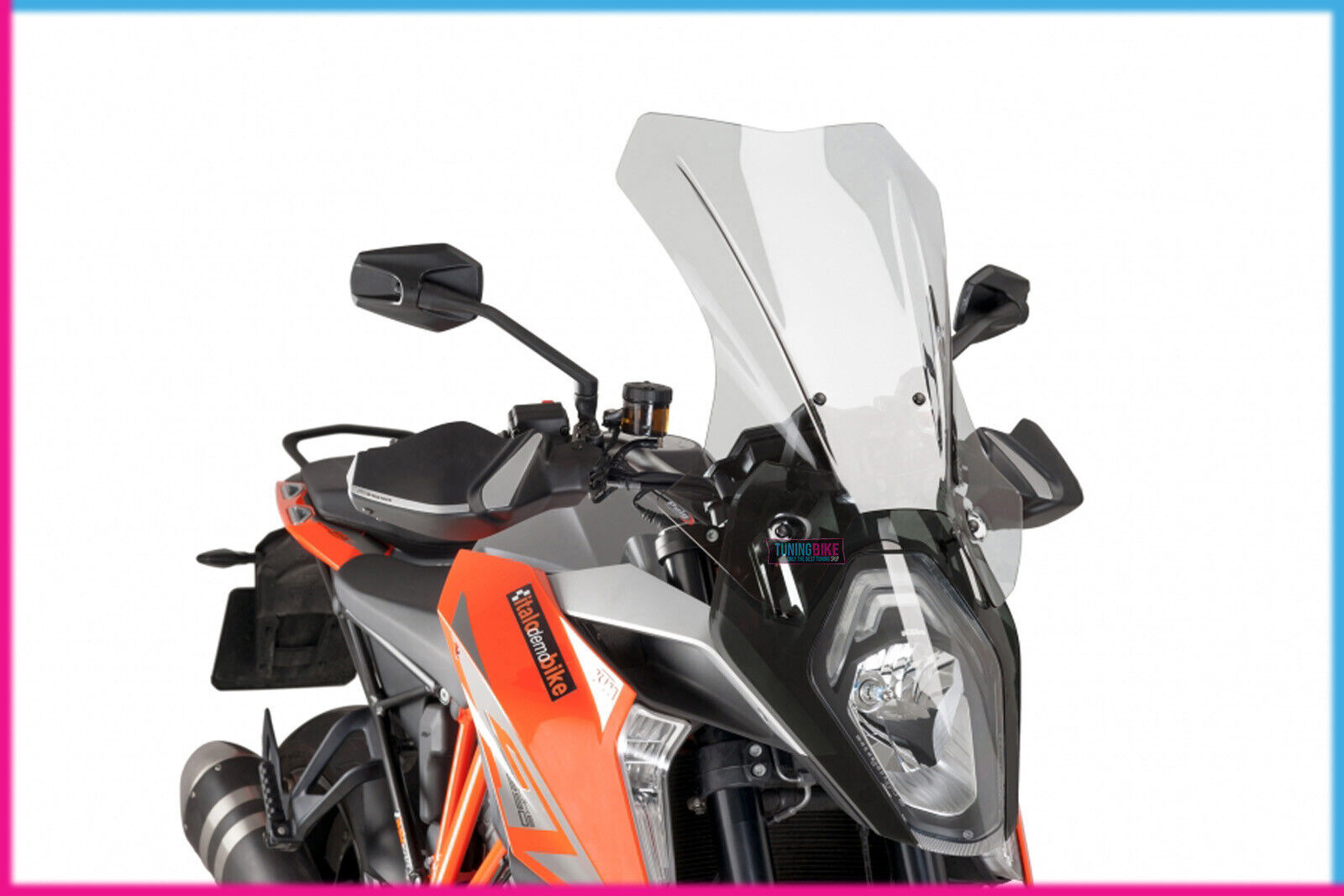 PUIG CUPOLINO TOURING PER KTM 1290 SUPERDUKE GT 2018 TRASPARENTE