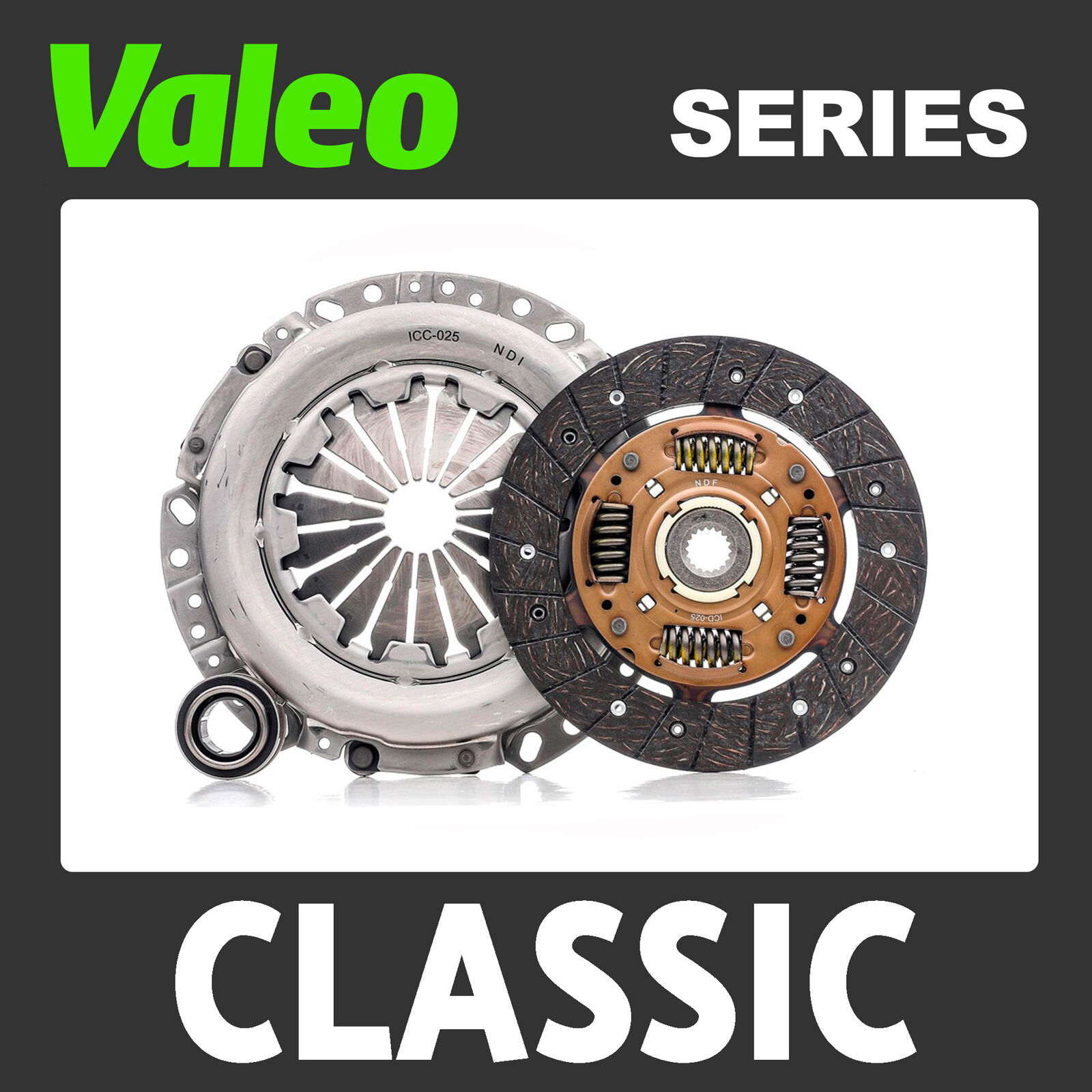 Kit Frizione Classic 3 Pezzi Valeo per Peugeot 206 Ranch Citroën Berlingo Xsara