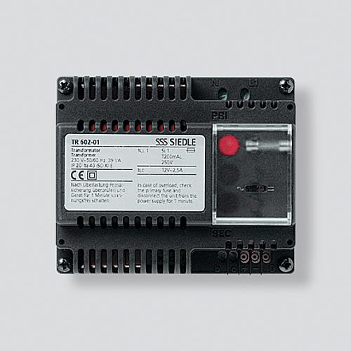 Siedle TR 602-01 - Alimentazione - Black - Siedle - 0 - 40  C - CE - 107 mm (200
