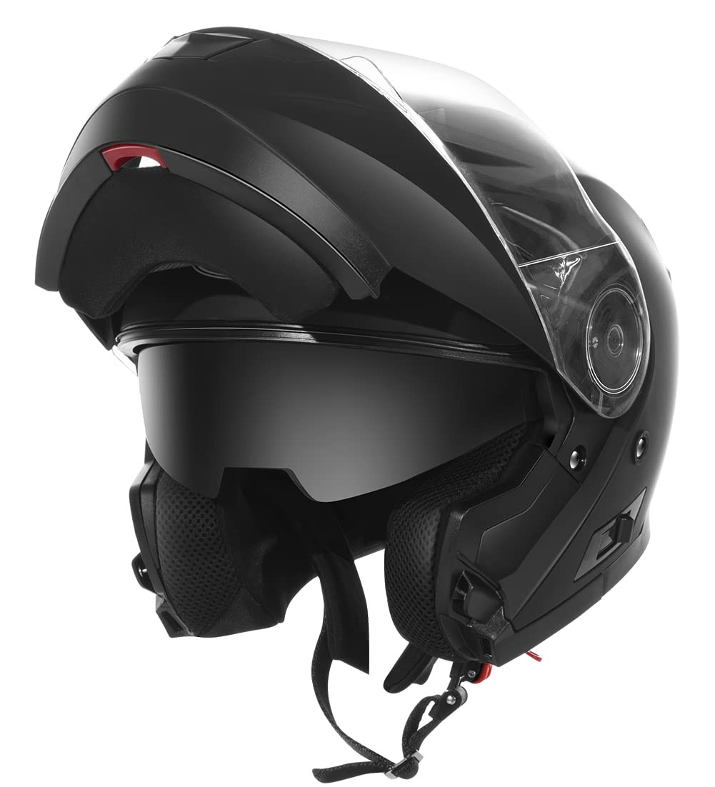 Casco Modulare Moto Integrale Scooter - YEMA YM-926 Caschi Modulari (E6T)