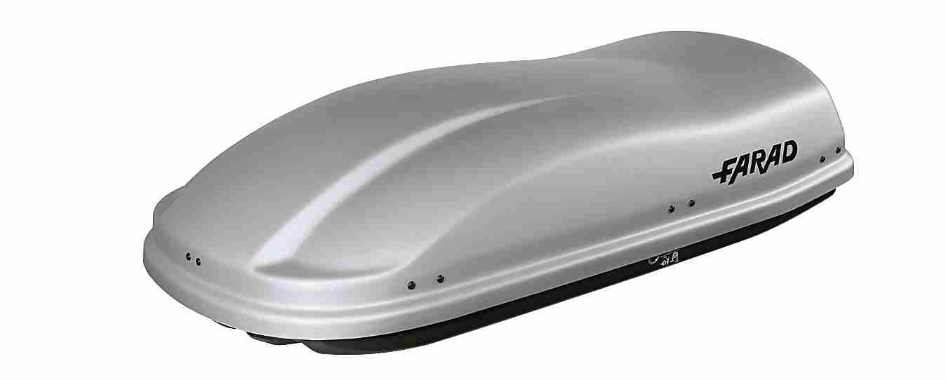 FARAD - Box Auto n.8 MARLIN F3 - LT400 Grigio Goffrato Sgancio Rapido 160x80x40