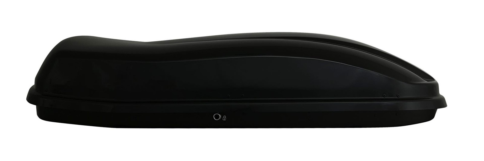 FARAD - Box Auto MARLIN n.6  - Nero Lucido LT480 con Sgancio rapido 190x80x40