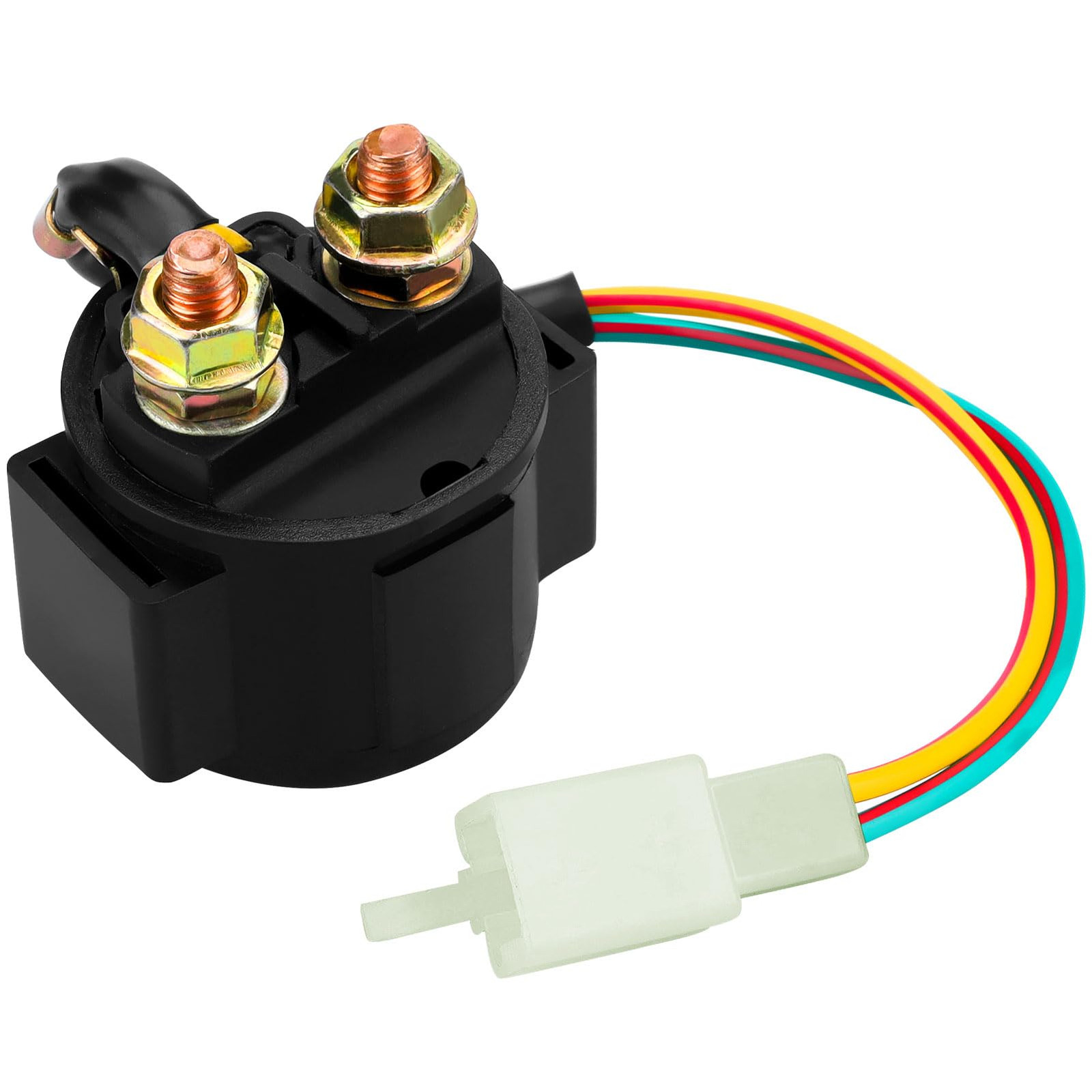 Yerbay Relè Avviamento Solenoide Per ATV 4-Stroke GY6 Engine (e0A)