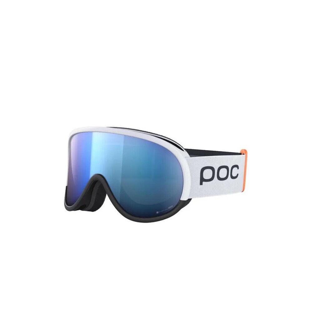 MASCHERA DA SCI RETINA MID RACE BIANCA IDROGENO/NERO URANIO/PARZIALMENTE...