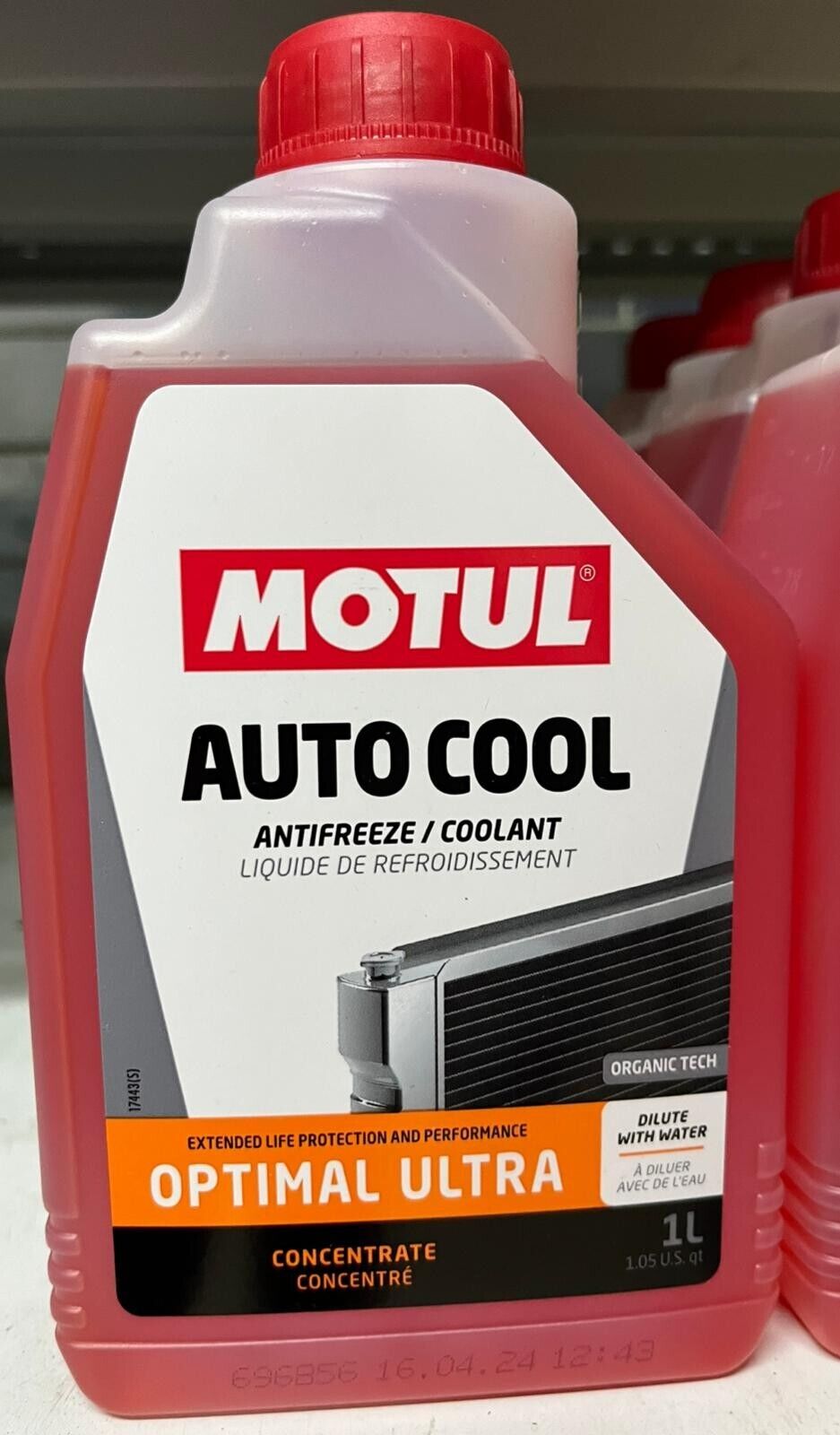 MOTUL Inugel Optimal Ultra 1L Antigelo - Fluido