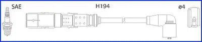 Cavi di accensione 134791 HITACHI per SEAT VW AUDI SKODA