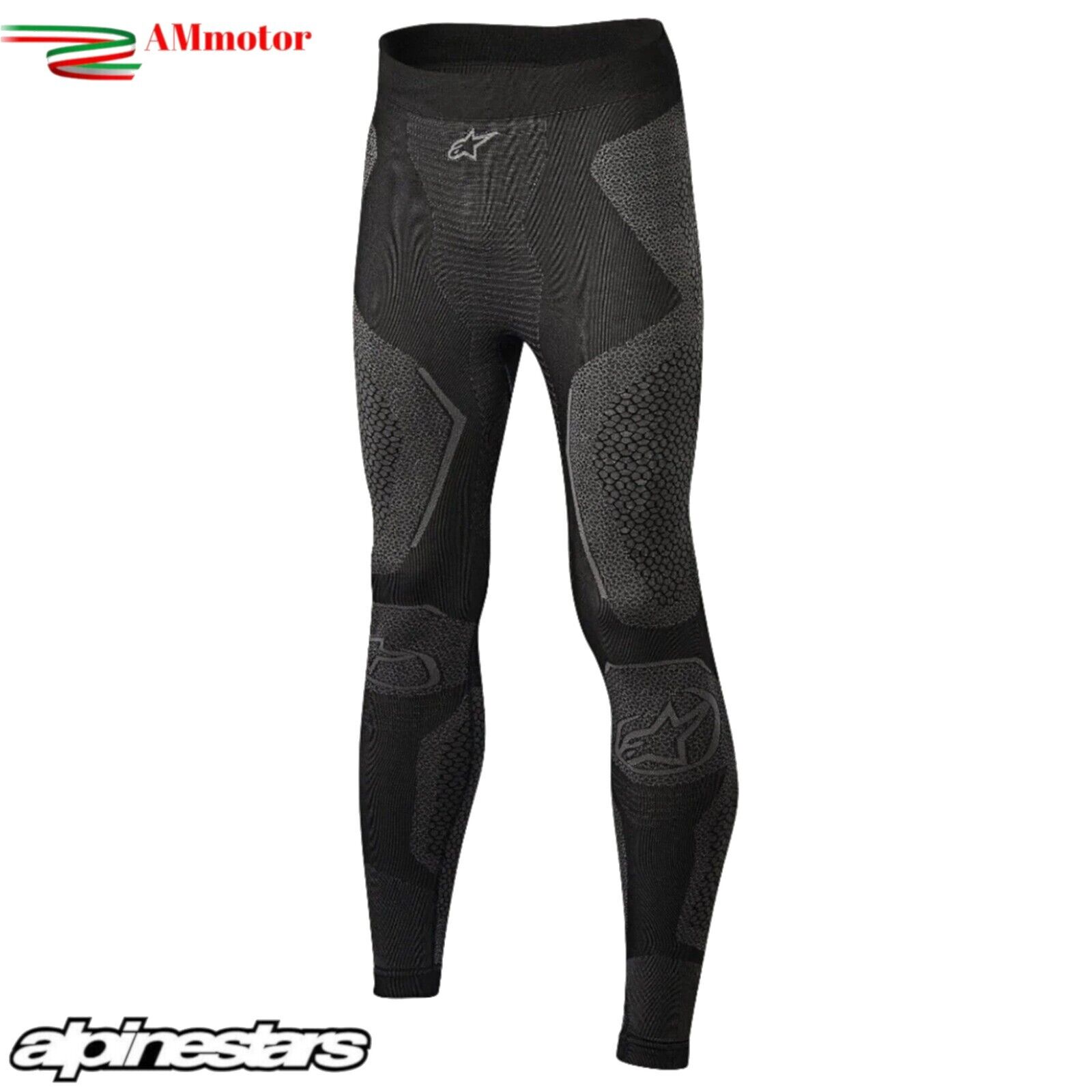 Pantalone Termico Alpinestars Sotto Tuta Moto RIDE TECH BOTTOM WINTER BLACK M/L