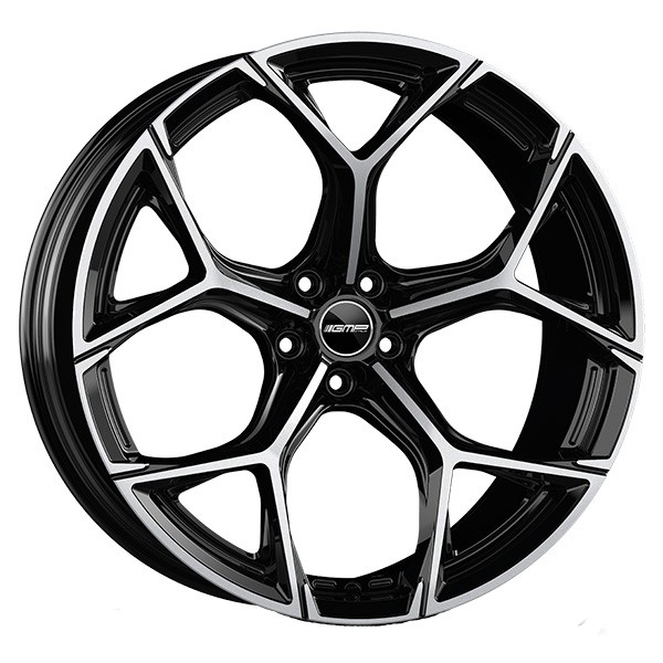 CERCHIO IN LEGA GMP ULTRIVITY PER BMW XM 11.5X23 5X120 BLACK DIAMOND JAA