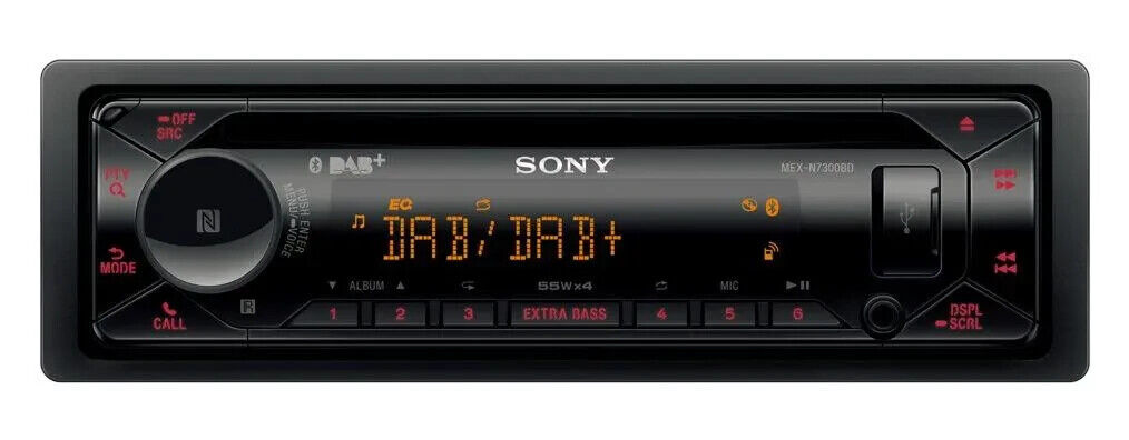 SONY MEX-N7300BD Autoradio Bluetooth 55x4 Watt Max