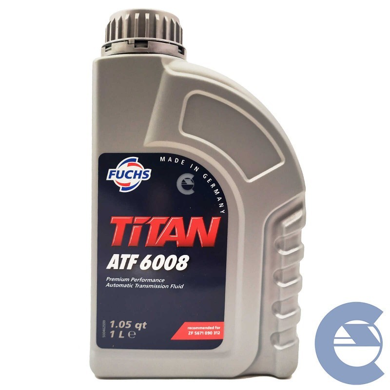 Olio cambio automatico ZF 6 8 marce Fuchs Titan ATF 6008 trasmissioni