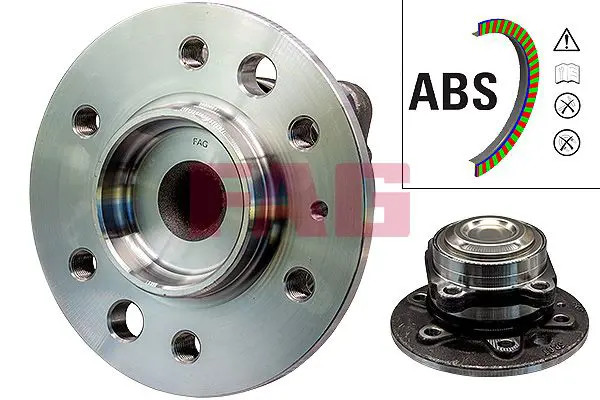 Cuscinetto ruota 713 6980 30 FAG per MERCEDES-BENZ SPRINTER 4-t Furgone