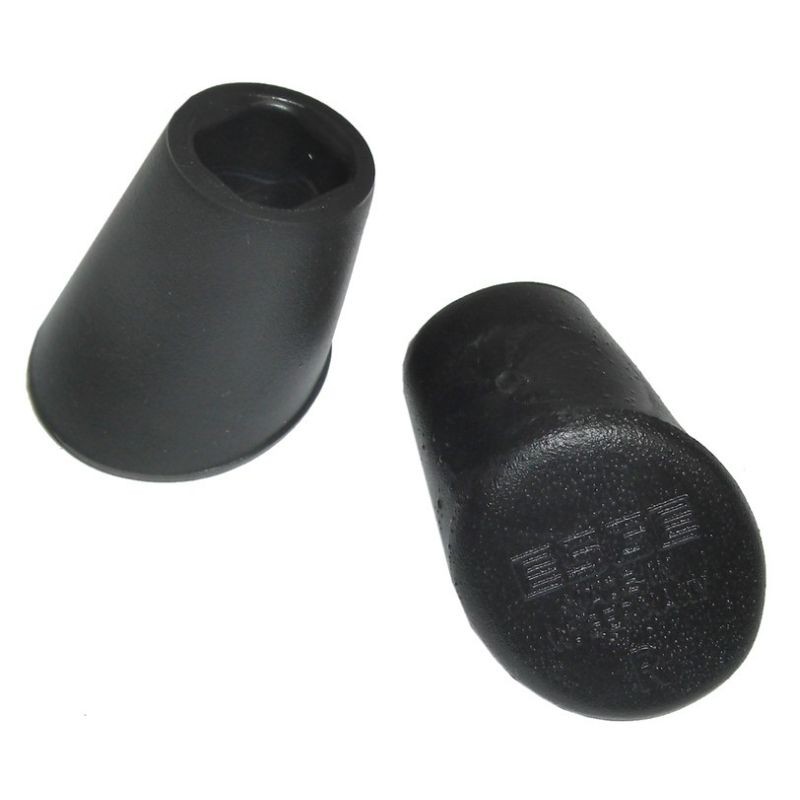 PLETSCHER Ricambio 2 piedini in plastica per doppio cavalletto ESGE F24