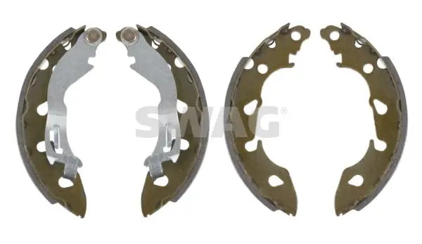 Ganasce freno Assale posteriore 33 10 0591 SWAG per FIAT PANDA 500 C 500