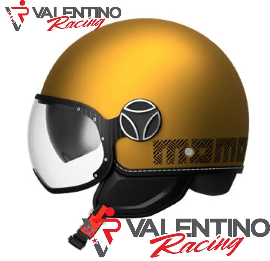 MOMO DESIGN FIGHTER EVO E2206 HIP MATT OCRA / GREY GIALLO  TG L 59 - 60 cm