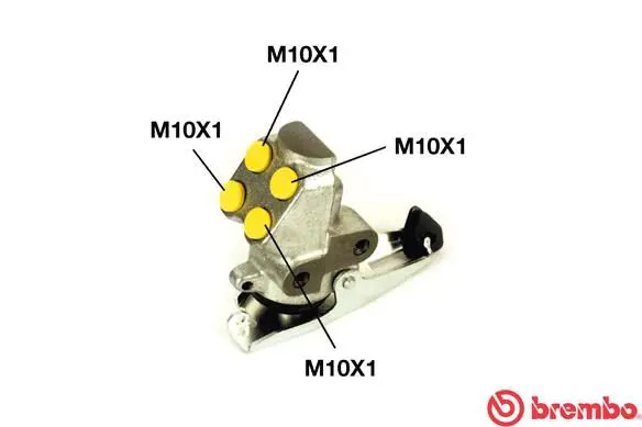 Correttore di frenata Ghisa R 85 006 BREMBO per VW SEAT