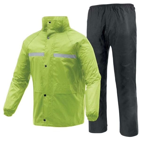 Tucano Urbano Sepiove Black-Fluo Yellow Rain jacket and trousers | M