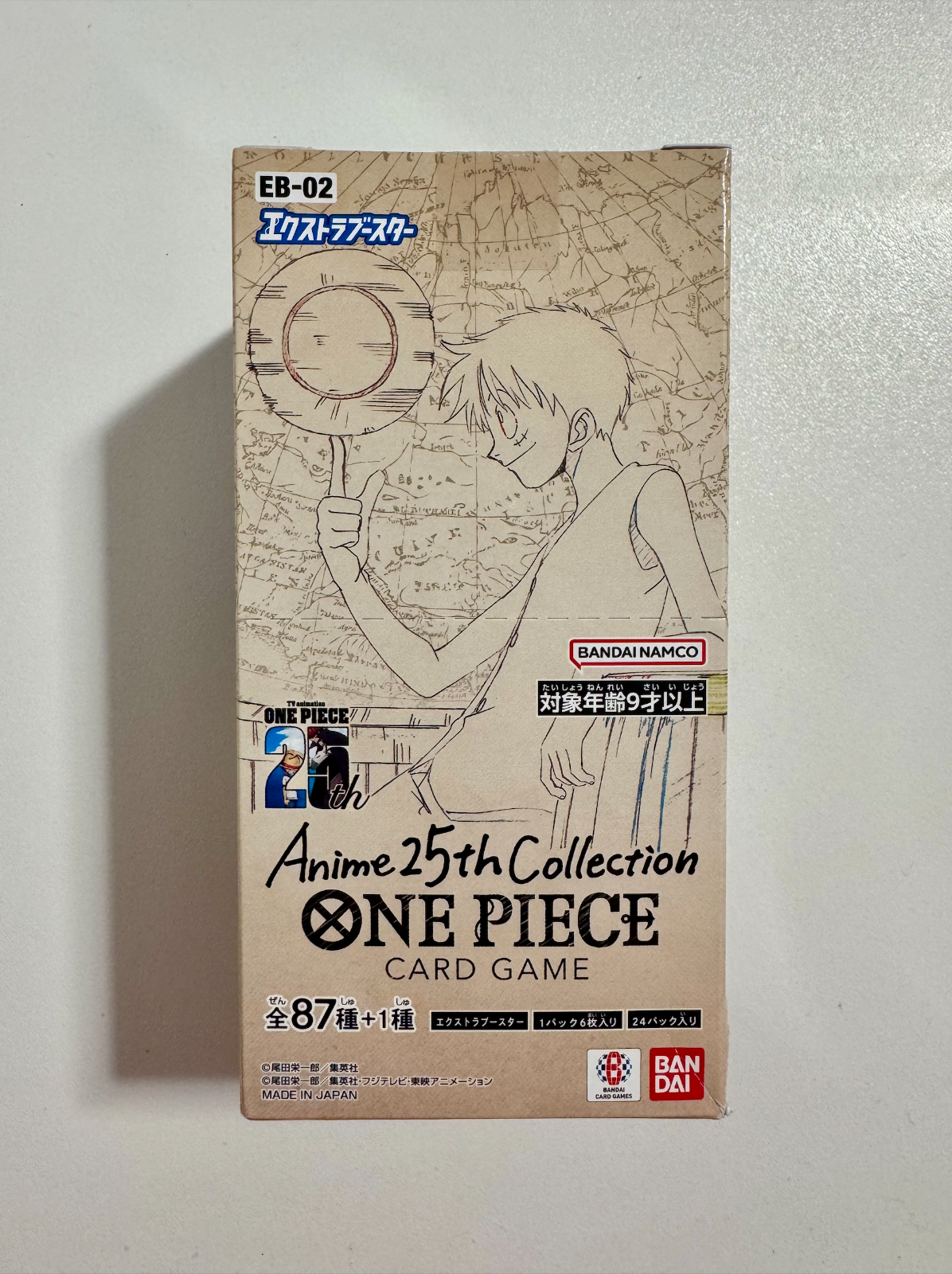 One Piece EB-02 25th Anniversary Collection Booster Box (JAP) SIGILLATO/SEALED