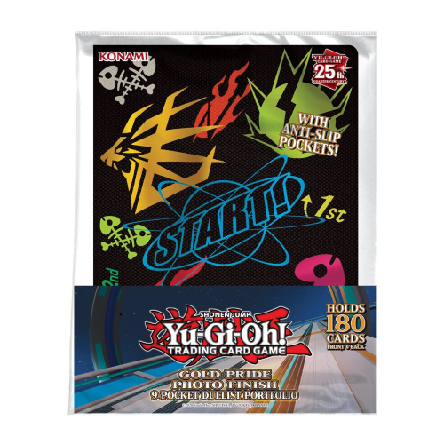 Yu-Gi-Oh! Gold Pride Photo Finish 9 Pocket Duelist Portfolio