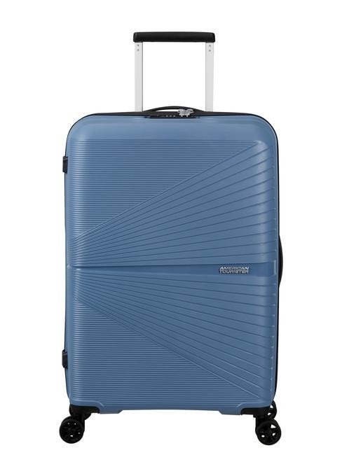 TROLLEY AMERICAN TOURISTER airconic spinner 67/24 tsa CORONET BLUE Media  scelta