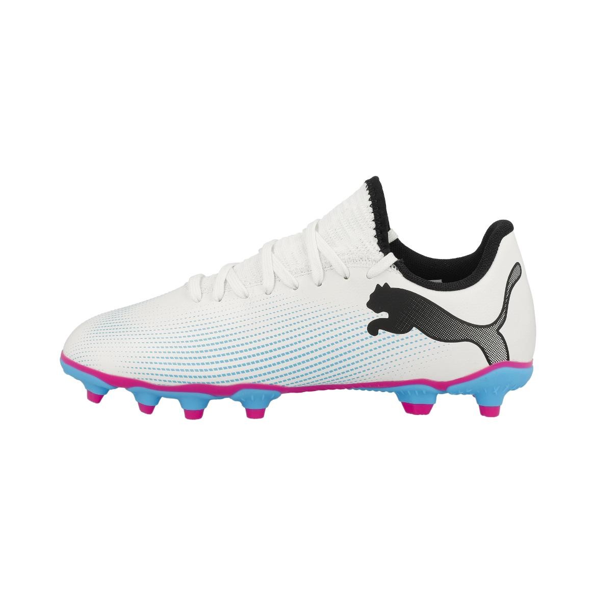 Puma Future 7 Play FG/AG Junior Football Boots J10 Blue/White J10 Blue/White