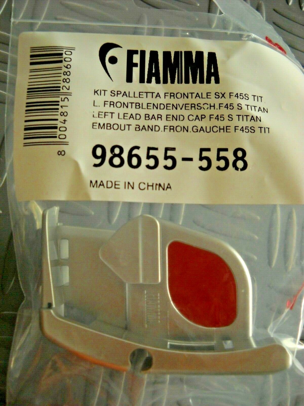 SPALLETTA SX FRONTALE PER TENDALINO FIAMMA F45 TITANIO PLUS CARAVAN & CAMPER