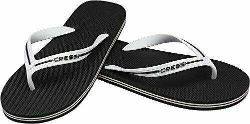 Cressi Bahamas, Ciabatte Infradito per Spiaggia e Piscina Unisex – Adulto, Nero,